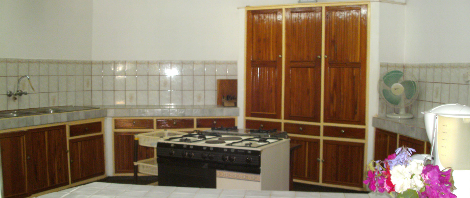 Wohnraum und Küche